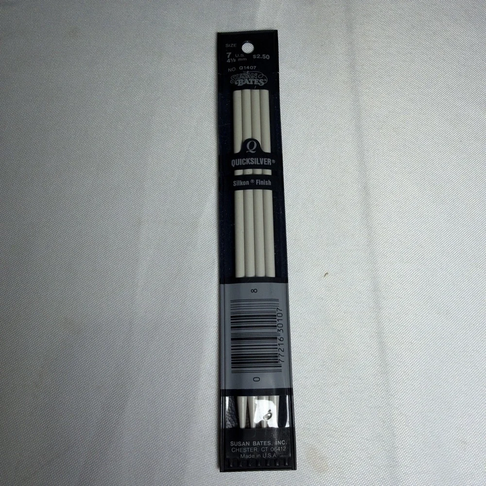 Susan Bates Quicksilver & Silvalume Circular & Straight Knitting Needles Lot